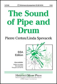 The Sound of Pipe and Drum SSA choral sheet music cover Thumbnail